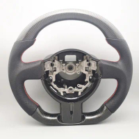 100% Real Carbon Fiber Racing Steering Wheel For SUBARU BRZ Toyota 86 2013 2014