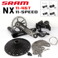 SRAM NX 1X11 11 Speed Trigger Lever Rear Derailleur Cassette 11-46T Chain DUB SX Crankset EAGLE Bicycle Groupset Bike Kit