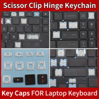 Replacement Keycaps Scissor Clip Hinge For HP OMEN 15-EN 15-en0xxx 15z-en 15-EN0010CA 15-EK 16-B 16-C TPN-Q238 Keyboard Keychain