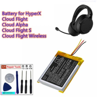 Wireless Headset Battery 3.7V/1500mAh PL644050 for HyperX Cloud Flight, Cloud Alpha, Cloud Flight S