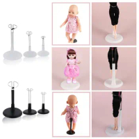 Adjustable Metal White Black Doll Dummy Puppet Wrist Stand Holder Bracket Support Dollhouse Accessories Toy Store Display