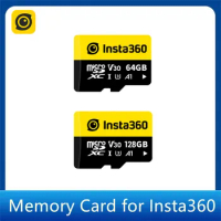 Insta360 SD Memory Card For Insta 360 X4 X3 X2 Ace Pro One RS R Sphere 64GB 128GB V30 Extreme A1 Original Accessories