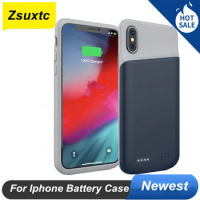 For iphone 6 6S 7 8 6 Plus 6S Plus 7 8 Plus X XS XR XS Max 11 11 Pro Max Battery Charger Case Audio output Battery Power Bank