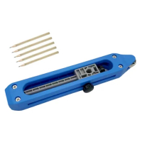 Promotion! Contour Gauge Scribe Tool With Lock Contour Gauge Duplicator Contour Gauge Profile Tool With 5 Pencils