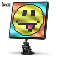 Divoom Pixoo Max Digital Photo Frame with 32*32 Pixel Art Programmable LED Display Board, Christmas Gift, Home Light Decor