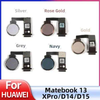 Original New Home Button FingerPrint Touch ID Sensor Flex Cable Ribbon For Huawei Matebook 13/X14/X15/D14/D15 Power Button Cable