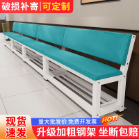 免運/可開票 快速出貨 等候椅醫院等候沙發凳軟包靠背休息長椅輸液椅診所連體桌椅一體式