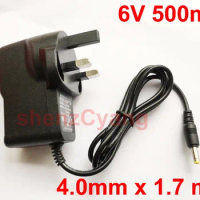1PCS 6V 500mA 0.5A AC DC Power Adapter Charger For OMRON I-C10 M4-I M3 M5-I M7 M10 M6 Comfort M6W Blood Pressure Monitor