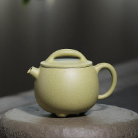 【百貨屋二號】紫砂壺宜興創意新品本山綠泥手工茶壺小石墩茶具