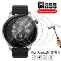 Tempered Glass Screen Protector for Amazfit GTR 4 HD Anti-Scratch Protective Film for Huami Amazfit GTR4 SmartWatch Accessories