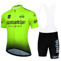 Tour De Giro D'ITALIA Cycling jersey Sets Cycling Clothing Short Sleeve MTB Bike Suits Bicycle Bike Clothes Ropa Ciclismo Hombre