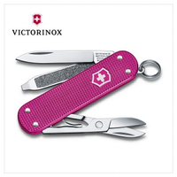 VICTORINOX 瑞士維氏 5用 瑞士刀 58mm Flamingo Party 鋁合金紫紅 0.6221.251G