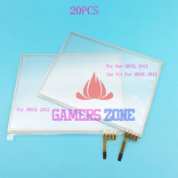 20PCS For New 3DS XL Touch Screen Digitizer Bottom Glass Replacement Parts For Nintendo 3DS XL LL