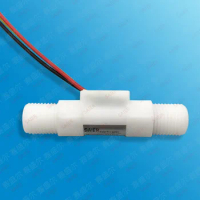 Water Flow Meter Flowmeter Hall Flow Sensor Indicator Counter Caudalimetro Water Heater 0.25-3.0L/min 0.8MPa 4.5-18V