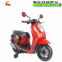 Naira Online Store Mainan Motor Anak Aki Scoopy Terbaru Unik Keren Berkualitas SNI Honda 6V 7A Musik