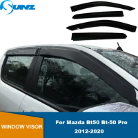 Window Visor For Mazda Bt50 Bt-50 Pro 2012 2013 2014 2015 2016 2017 2018 2019 2020 Car Stylings Rain Guard Deflector Windshield