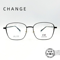 ◆明美鐘錶眼鏡◆CHANGE鏡框/S-2801 COL A9(黑配金雙色/日本鈦)-可加隱藏式前掛/韓國製