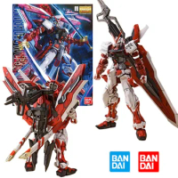 Bandai MG 1/100 GUNDAM Astray RED FRAME Gundam Model Kit Anime Action Fighter Assembly Models Collection Toy Gifts For kids