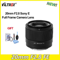 VILTROX 20mm F2.8 Sony FE Camera Lens Full Frame Ultra Wide Fixed Lens for Sony A7M A7CII FX30 ZV-E1 A7RV ZV-E10