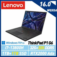 13代新機【全面升級】Lenovo 聯想 ThinkPad P1 Gen 6 16吋 商務工作站筆電