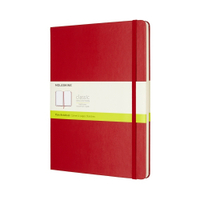 MOLESKINE 經典紅色軟皮筆記本-L型空白