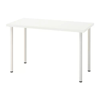 LAGKAPTEN/ADILS 書桌/工作桌, 白色, 120 x 60 公分