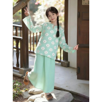 Women'S Kurta & Indian Dress | Modern Straight Cut | Women & Kids Set Indian Style Girls' Dr