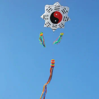 free shipping 3d kites flying soft kites nylon ripstop giant inflatable kites chinese traditional kites inflatable games shocker