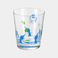 【Nintendo 任天堂】PIKMIN 藍色皮克敏玻璃杯 /1入(日本原裝/原創周邊/現貨)