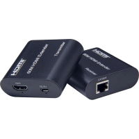 HDMI Extender HDMI to RJ45 延長器 Transmitter and Receiver 60m