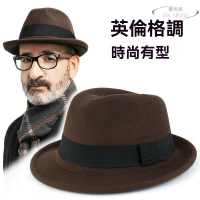 【免運】帽子 春秋高檔禮帽 男老頭帽子 爺爺紳士帽 中年男帽 爸爸款灘帽