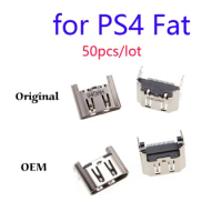 50pcs Original New for Playstation 4 HDMI-compatible Port Socket Interface slot For PlayStation 4 For PS4 Fat Port Socket
