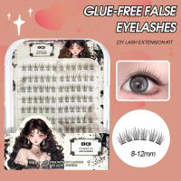 Bqi Self-adhesive Glue-free False Eyelashes Makeup Tools Softer False Eyelash Single Cluster Natural