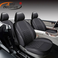 AutoDecorun Car Cushion for Mercedes Benz CLA250 CLA200 CLA180 CLA220 Accessories PVC Leather Seat Cover Cars Supports 2013-2019