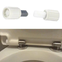 1 Pair Toilet Seats Top Fix Hinge Toilet Soft Close Hinges Damper Universal Bathroom Toilet Cover Replacement Fittings