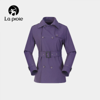 La proie 萊博瑞 女款防潑水旅行風衣(絲絨紫-CF1772005)
