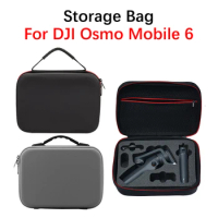 For DJI Osmo Mobile 6 Handheld Gimbal Storage Bag DJI OM6 Phone Shooting Stabilizer Handbag Portable Protective Box Accessories