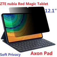 12.1" Anti Spy For ZTE Nubia Red Magic Tablet Axon Pad Screen Protector PET Soft Film 360 Degree Privacy
