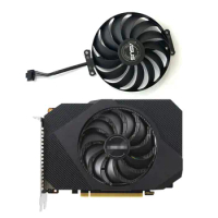 1 fan 6PIN brand new for ASUS GeForce GTX1650 GDDR6 4GB PHOENIX OC graphics card replacement fan T129215BU FDC10U12D9-C CF1010U1
