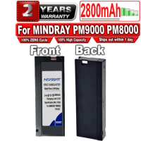 HSABAT FB1223 Battery for MINDRAY PM9000 PM8000 PM7000 MEC-1000/2000 Medical Monitor New Lead-Acid Rechargeable M4735A/FB1223