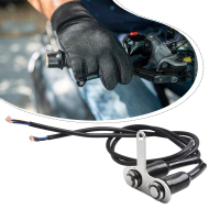 Suis motosikal 12V dengan pemasangan hendal boleh laras, suis kalis air ON/OFF