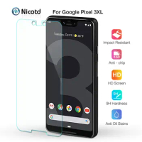 Tempered Glass For Google Pixel 4xl 3 3a 2 9H Premium Screen Protector Film For Google Pixel XL 4 3a XL 2 XL HD Protective Glass