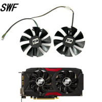 New GA91S2U Cooling Fan Replacement For PowerColor Red Devil Radeon RX 470 480 580 Graphics Video Card Cooler Fan