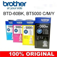 TINTA PRINTER BROTHER DCP T310 T510W T710W MFC T810W T910DW BT D60 BK - Hitam Black Toner