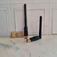 USB WIFI STICK ADAPTER MT 7601 / USB WIFI STB DVB T2 MT 7601 / WIFI USB DONGLE BAGUS MURAH BISA INST