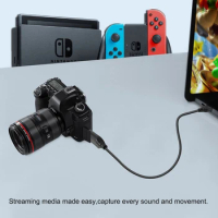 4K Video Capture HDMI Capture Card USB 60FPS for Switch Camera Live Streaming Recording PS4 DVD Recorder