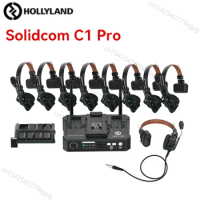 Hollyland Solidcom C1 Pro Wireless Intercom Communication Headset Remote Single Ear Headphone Microphone 1100ft 350m Los Range