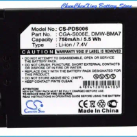 Cameron Sino 750mAh Battery for LEICA V-LUX1,For Panasonic Lumix DMC-FZ30 FZ50 FZ7 FZ8 FZ38 FZ28 FZ35 FZ38K FZ18 FZ18K FZ8S