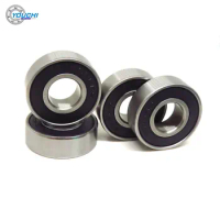 1pcs 9.525x22.225x7.142 mm SR6 2RS 440C Stainless Steel Deep Groove Ball Bearings R6 RS ABEC-5 Miniature Inch Bearing