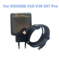 สำหรับใหม่ Original DOOGEE V10 V20 S97 Pro ศัพท์มือถือ11V 3A 33W EU Charger Travel Adapter Plug Type-C USB Data Line Cable